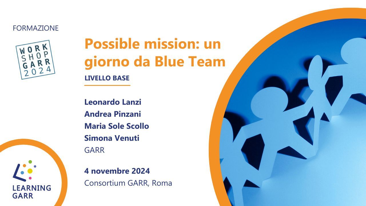 Possible mission: un giorno da Blue Team - livello base